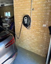 Garage install — cable management