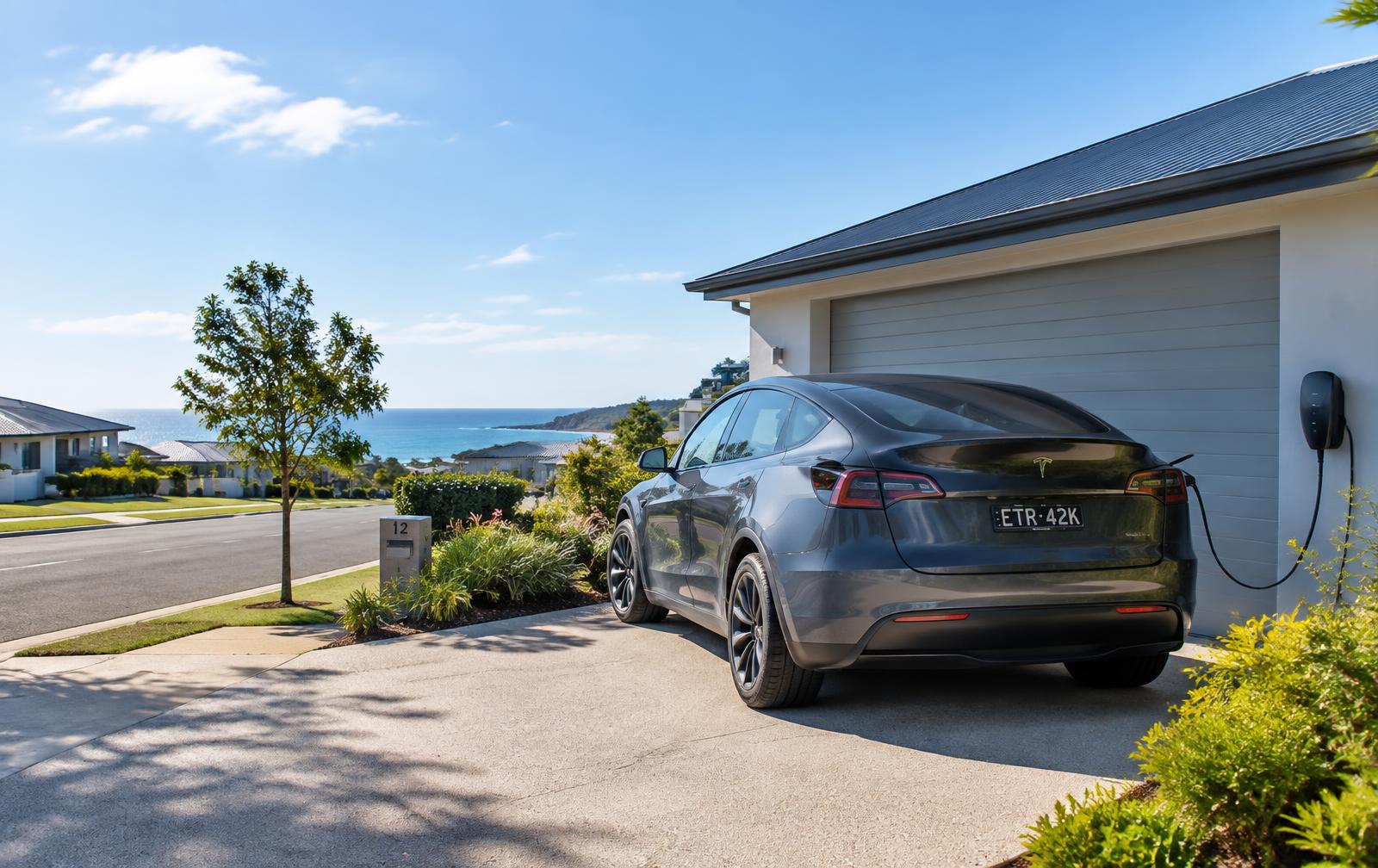 Two Rocks driving is long and predictable, which suits a charger that fills the battery quietly overnight.