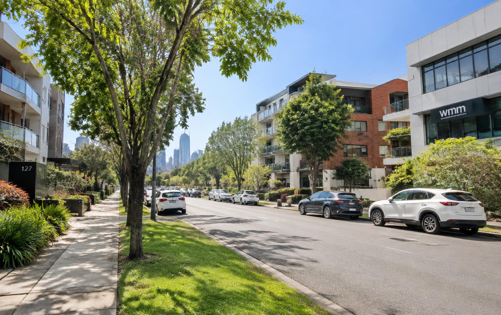 West Perth is dense. Most jobs here are apartments, townhouses and small lot homes rather than double garages.